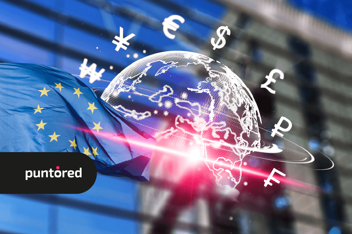 Ilustración de sistemas de pago digitales en Europa PSD3.